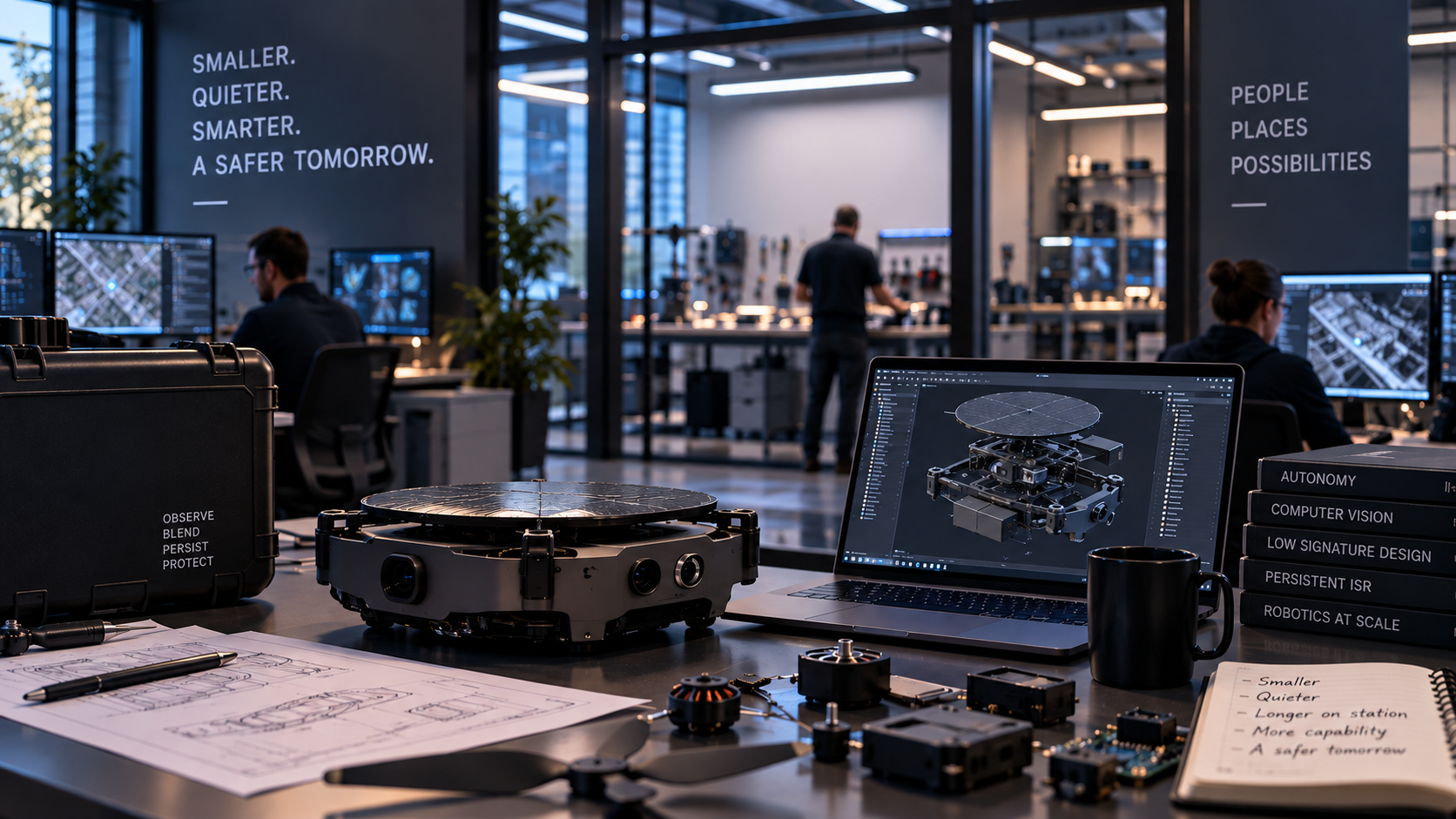 Unseen Robotics technology development and autonomous systems engineering