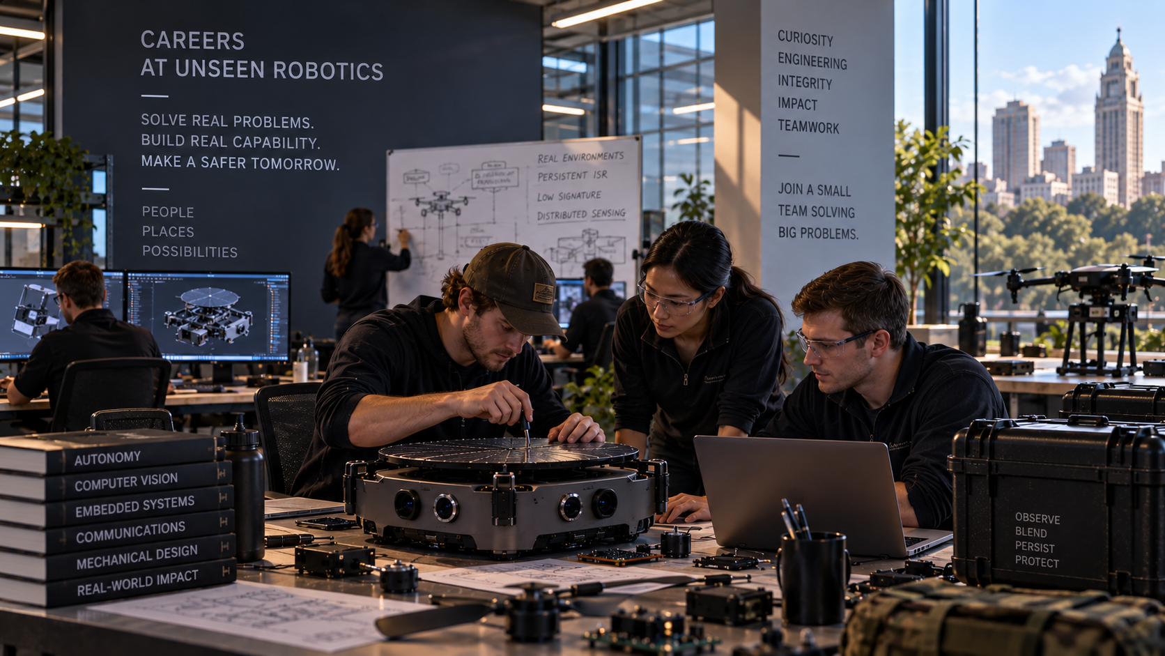 Software and autonomy engineer developing robotic systems